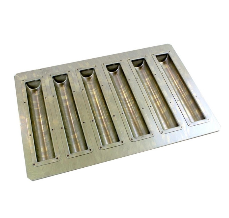 chiyoda silicone coat S raft (stick financier) 6-piece candy mold