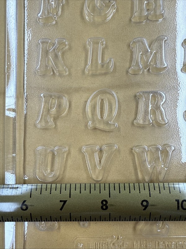 Alphabet Small Letters Chocolate Candy Mold NEW Life Of The Party gallery