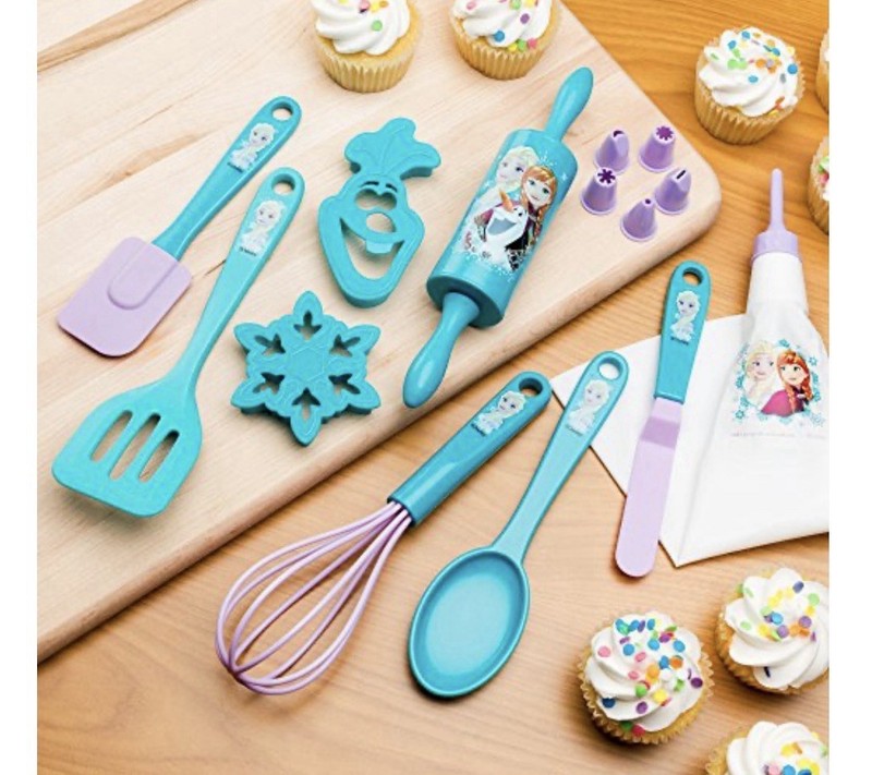Frozen Zak! Disney Frozen Let’s Decorate Baking Tools for Kids 10 Pieces NEW NIP gallery