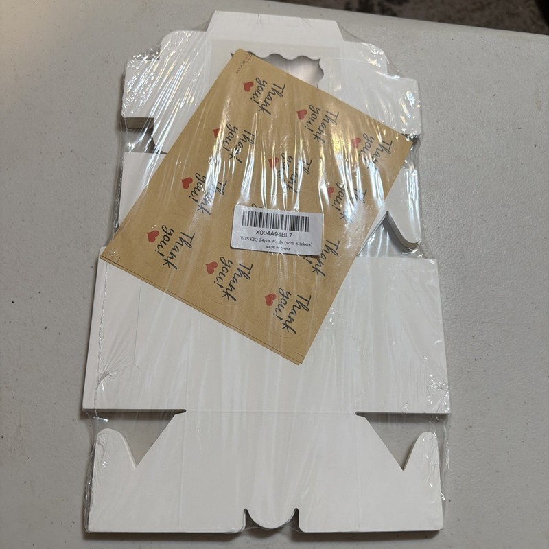 Winkio 25pc Boxes For Cakes Or Cupcakes