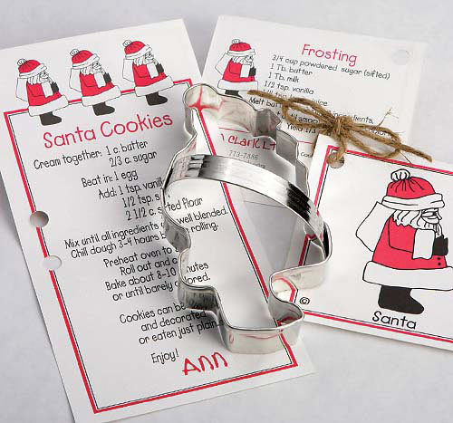 SANTA COOKIE CUTTER~~ BY ANN CLARK