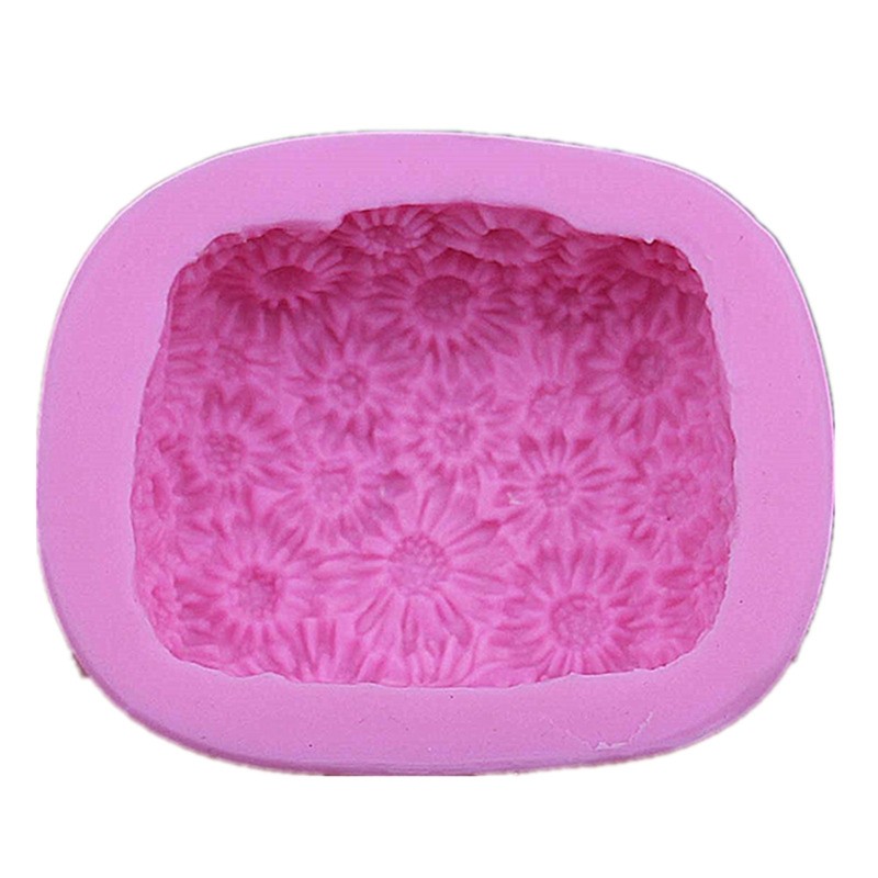 Daisy Flower Soap Making Mold Fondant Decorating Baking Tools Epoxy Resin Mold