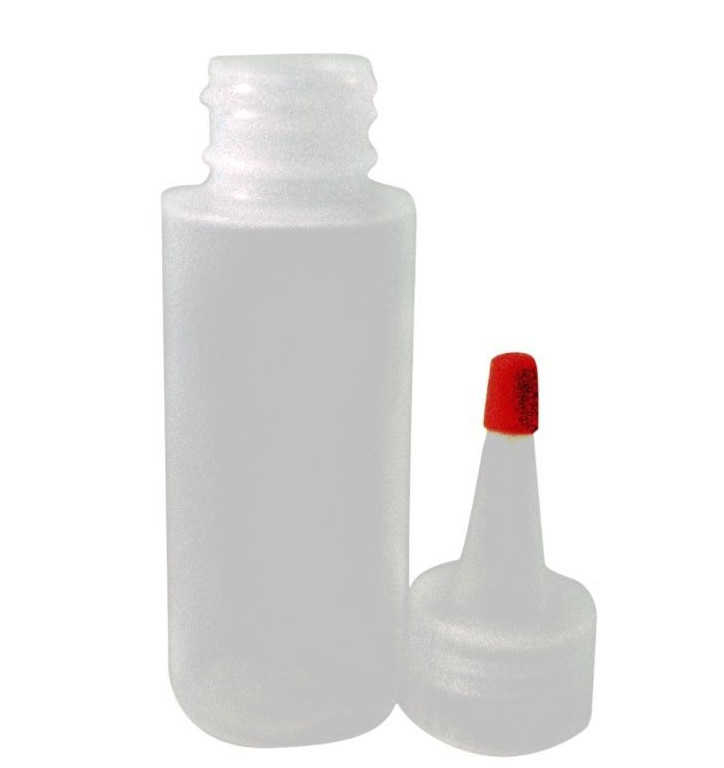 2oz Plastic Squeeze Bottles Yorker Cap New 6pk Replacement Long Tips Bonus 60ml gallery