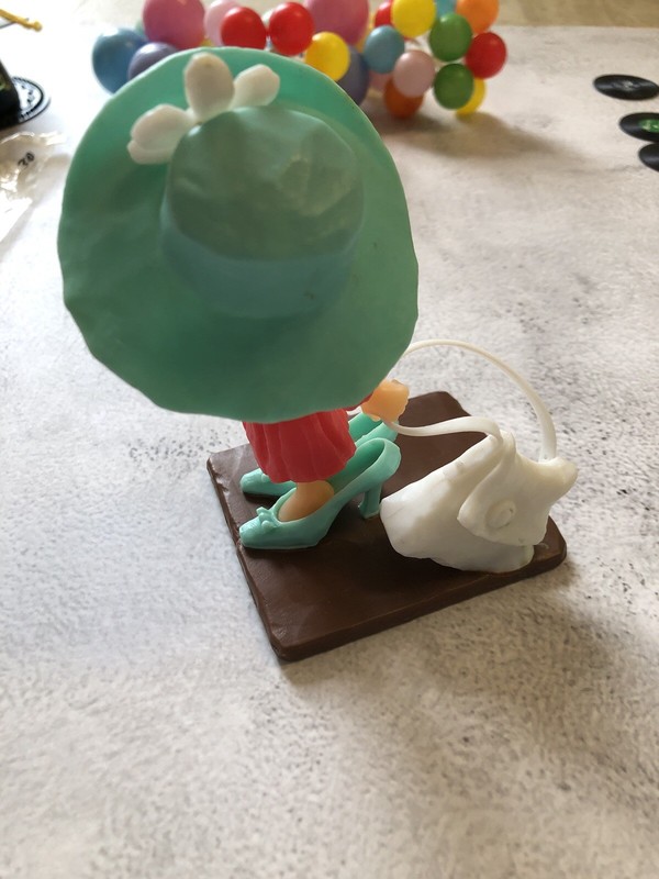 Vtg Wilton & Other Cake Toppers Lot Graduation Birthday Balloons Teenagers READ gallery
