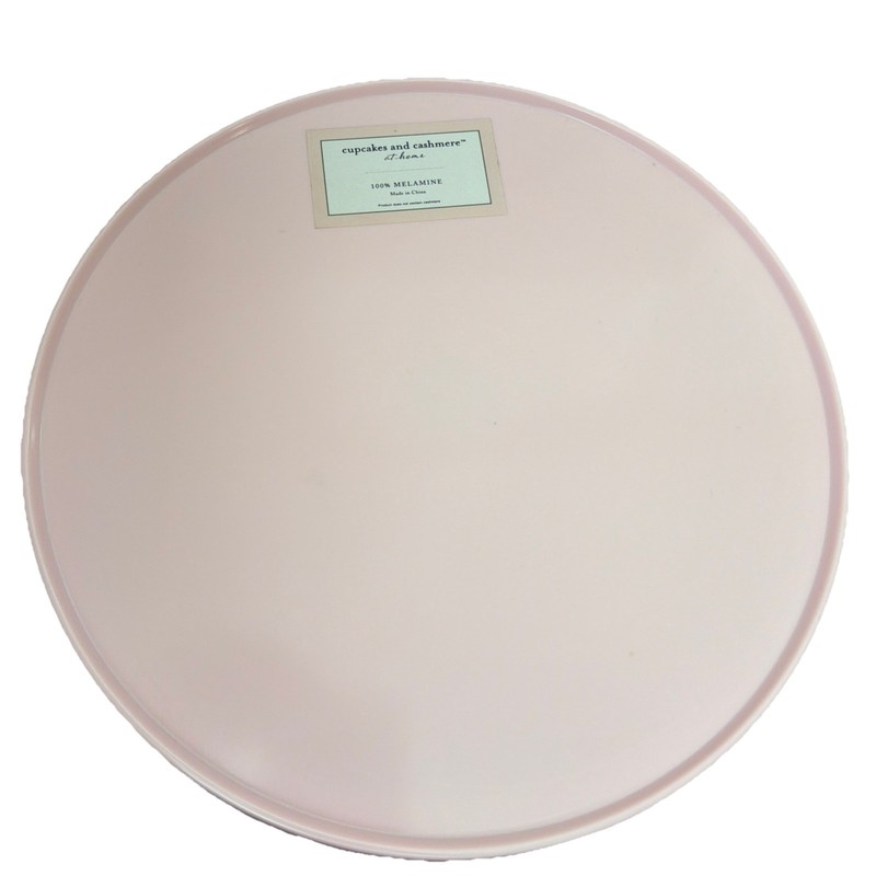 Cupcakes and Cashmere Pink Melamine Cake Stand 8.5” Tall NEW gallery