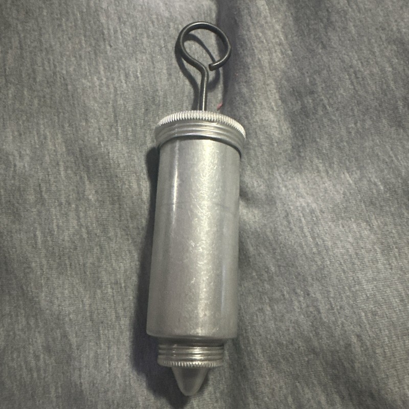 ANTIQUE VINTAGE SMALL TIN METAL CAKE COOKIE PASTRY DECORATING PLUNGER