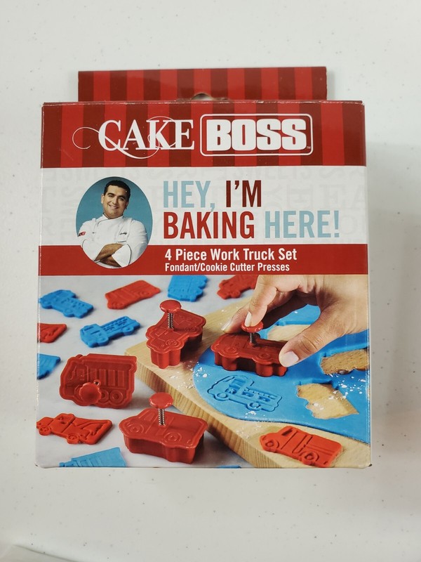 Cake Boss Hey Im Working Work Trucks and Princess Fondant Cookie Cutter Presses gallery