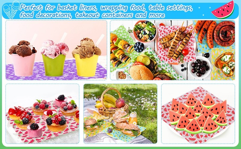 240Pcs Wax Paper Dry Waxed Deli Paper Sheets 12x12 inch Sandwich Wrap gallery