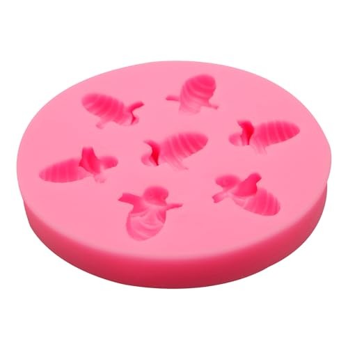 4 Pcs Bumble Bee Silicone Mold Honeycomb Sunflower Fondant Molds Beehive gallery