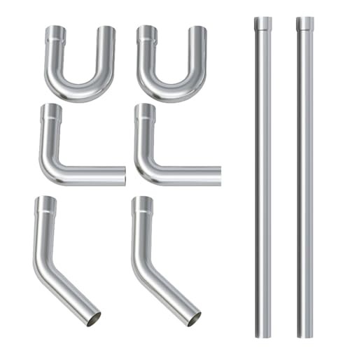 Mandrel Bends 8 Pcs, 2 Inches 304 Exhaust 2.0inch Mixed 8PCS Stainless Steel gallery