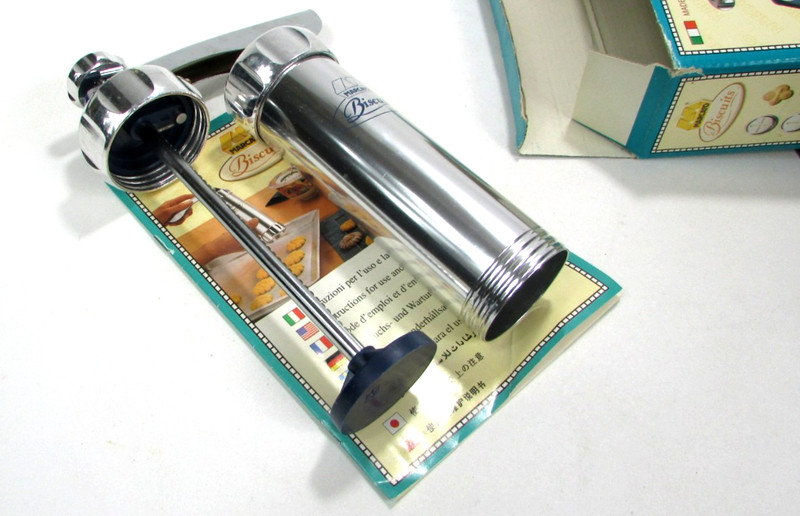 Marcato Biscuit Machine Hand Press Cookie Cutter ONLY NO DISCS Made in Italy