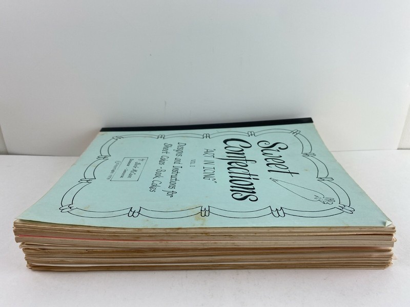 Lot of 33 Vintage 1970's-1980's Sweet Confections Talk Cake Decorating Booklets gallery