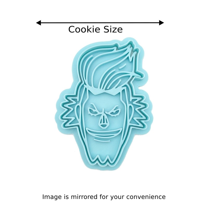 One Piece Cookie cutters with fondant stamp embosser Luffy Nami Zoro gallery