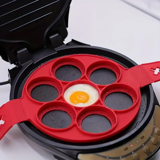 1pc Silicone Non-stick Baking Cookie Mold, Cake Mold, Pancake Mold gallery