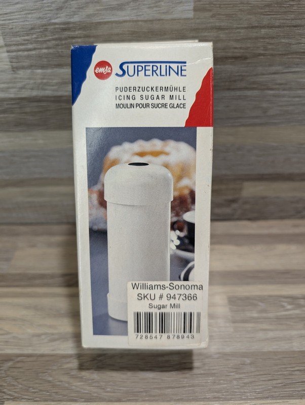 Brand New EMSA Superline Icing Sugar Mill - Formerly Sold At Williams Sonoma gallery