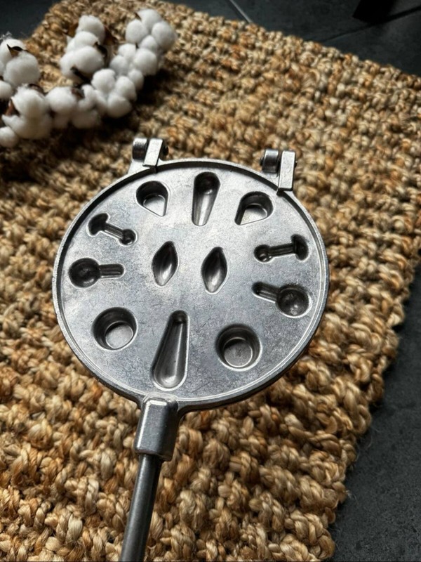 Form for baking nuts with a nut filling. Cookie by cutter. Made in Ukraine gallery