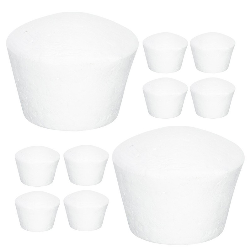 10 Pcs Multi Function Foam Cake Models Creative Shaped Cake Dummies Gathering gallery