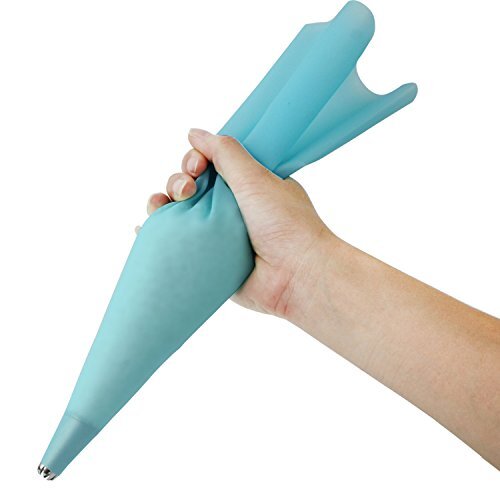 3 Pack of 16 inch Reusable Silicone Pastry Bags Icing Piping Bag Set gallery
