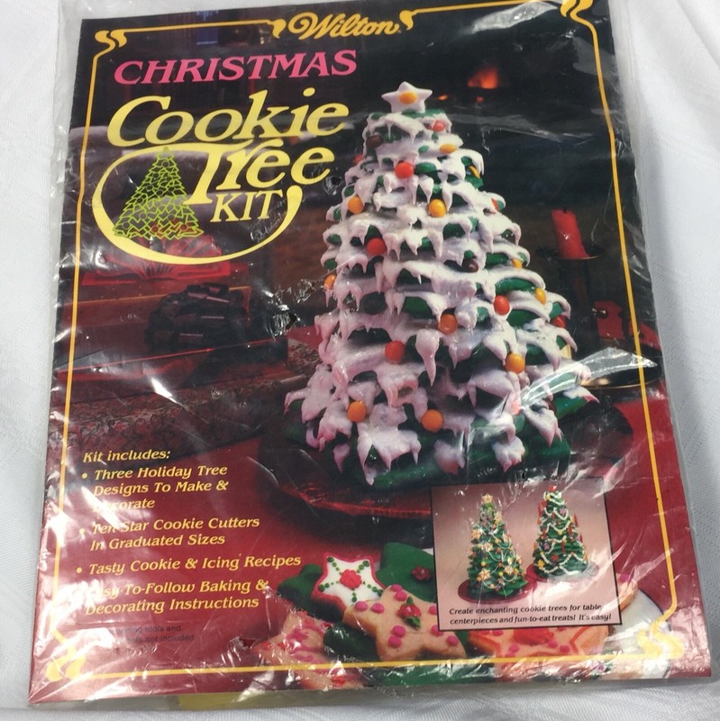 Wilton Cookie Tree Kit Make Festive Christmas Tree with Cookies 10 Piece Kit. gallery