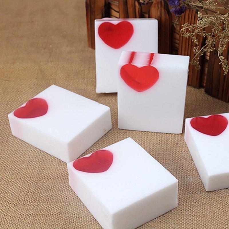 Flexible Heart Shaped Silicone Baking Mold - Ideal for DIY Crafts and Desserts gallery