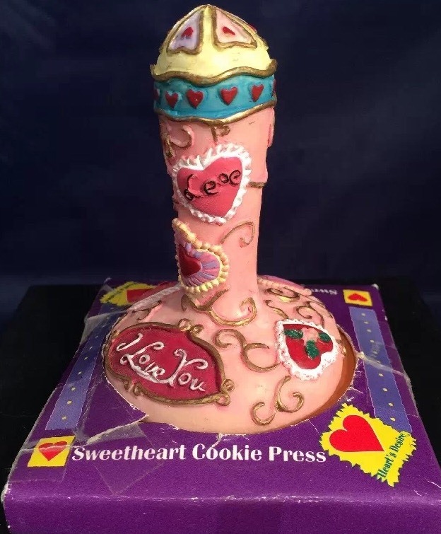Sweetheart Love Cookie Art Press Mold Midwestern Home Products item #VD00003 VTG