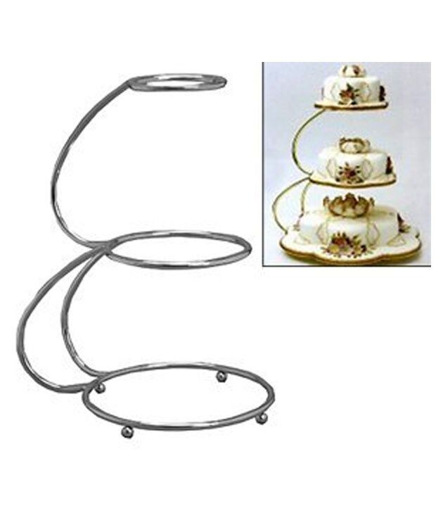 Tiered metal cake stand by PME England