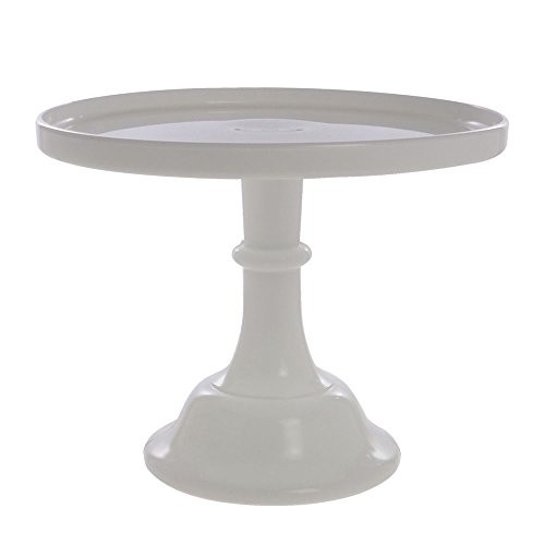 Mosser Glass Vintage Milk White Glass Cake Stand - 9"Dia x 7"H gallery