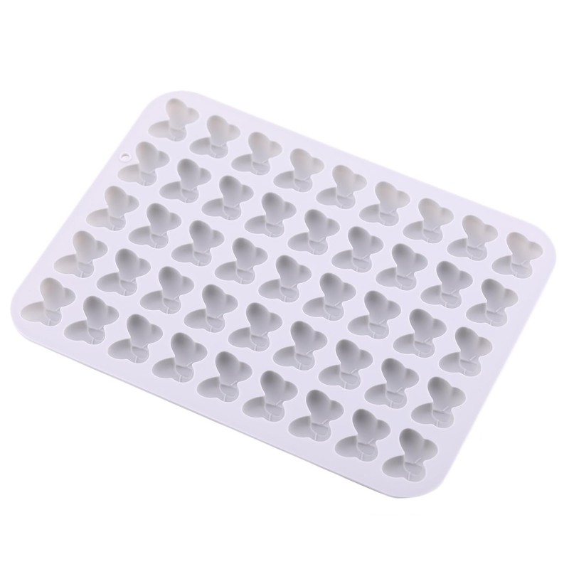 45 Cavity Bow Silicone Molds Butterfly Tie Gummy Mold Bows Candy Molds For Ch... gallery