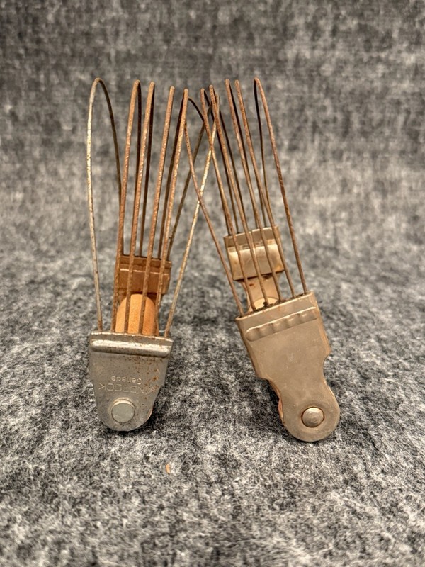 Mismatched Pair Of Wooden Handle Wire Pastry Dough Cutter Mixer Blender Androck gallery