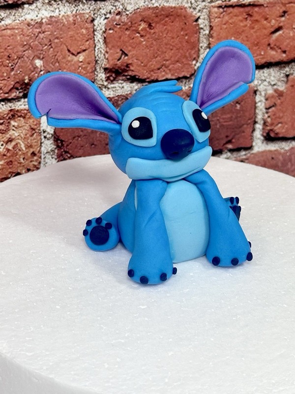 ✨Stitch, Angel & Scrump 3D Fondant Cake Toppers – Perfect for Cakes and Parties✨ gallery