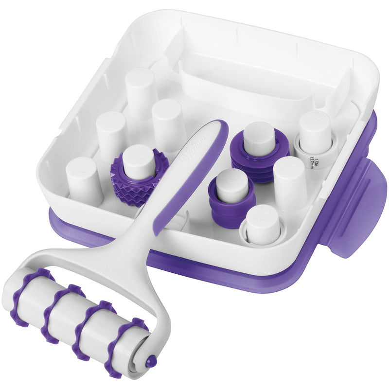 Wilton Fondant Ribbon Cutter Set – Create Fondant Ribbons For Cakes Cupcakes