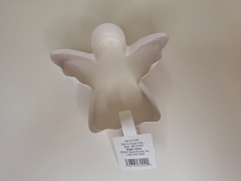 BRAND NEW 2023 Wondershop White Angel Cookie Cutter / Christmas Winter Holiday gallery