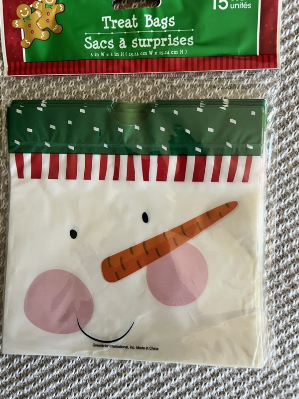 Lot of Christmas Cookie Bags Treat Gift Holiday Gifts 91 Ct gallery