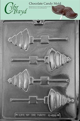 Lot of 22: CybrTrayd Mold Christmas Tree Lolly