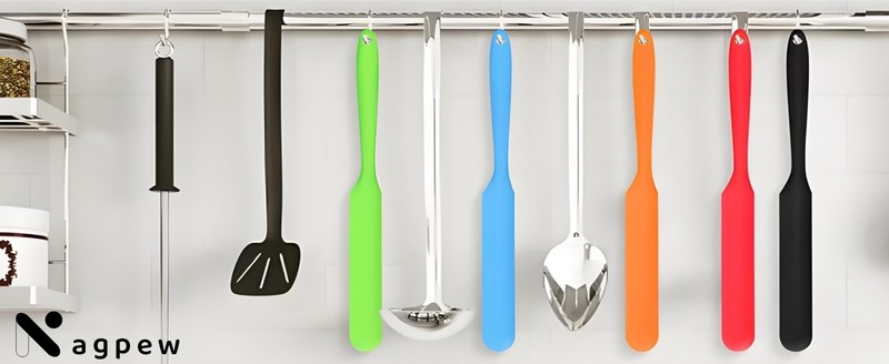 12 Pieces Silicone Jar Spatula, Heat-resistant Jar Scraper Bulk with Long gallery