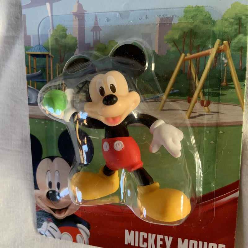 Cake Topper Mickey Mouse Baseball Park Mini Figure Disney Toy gallery