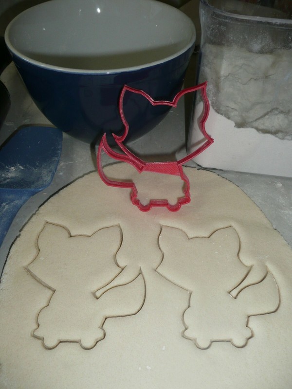BABY FOX OUTLINE CUB PUP WOODLAND CREATURE ANIMAL COOKIE CUTTER USA PR3634 gallery