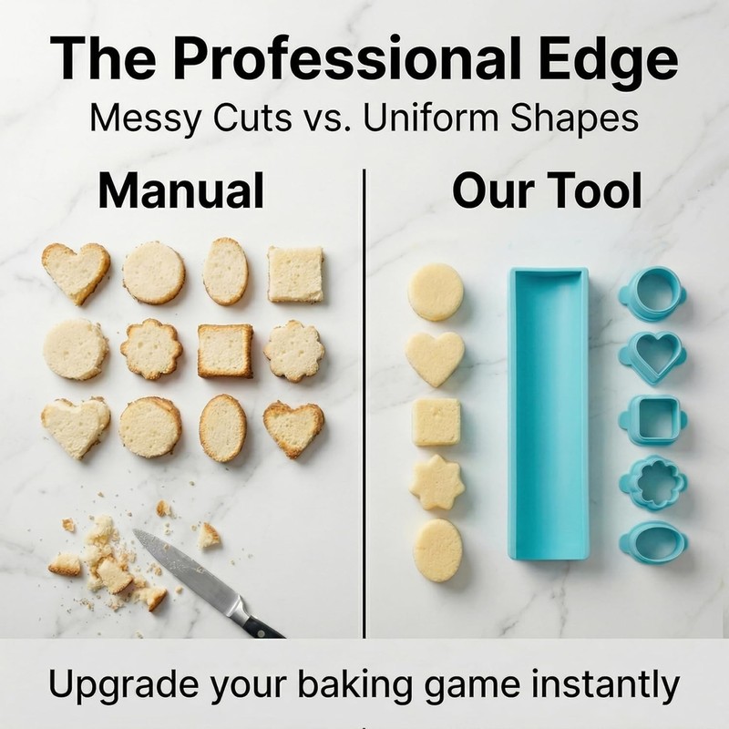 Cake Pop Mold Set with Heart Square Cloud Oval Round Shapes 3D Printed Baking gallery