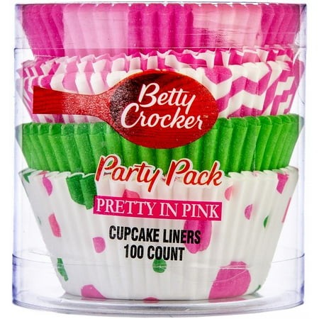 Betty Crocker Cupcake Liners - Pretty In Pink - 100 Count 1 pack