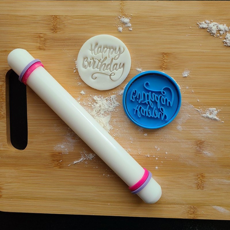 Happy birthday Themed Cookie Cutter & Stamp - Perfect Gift Birthday Party gallery