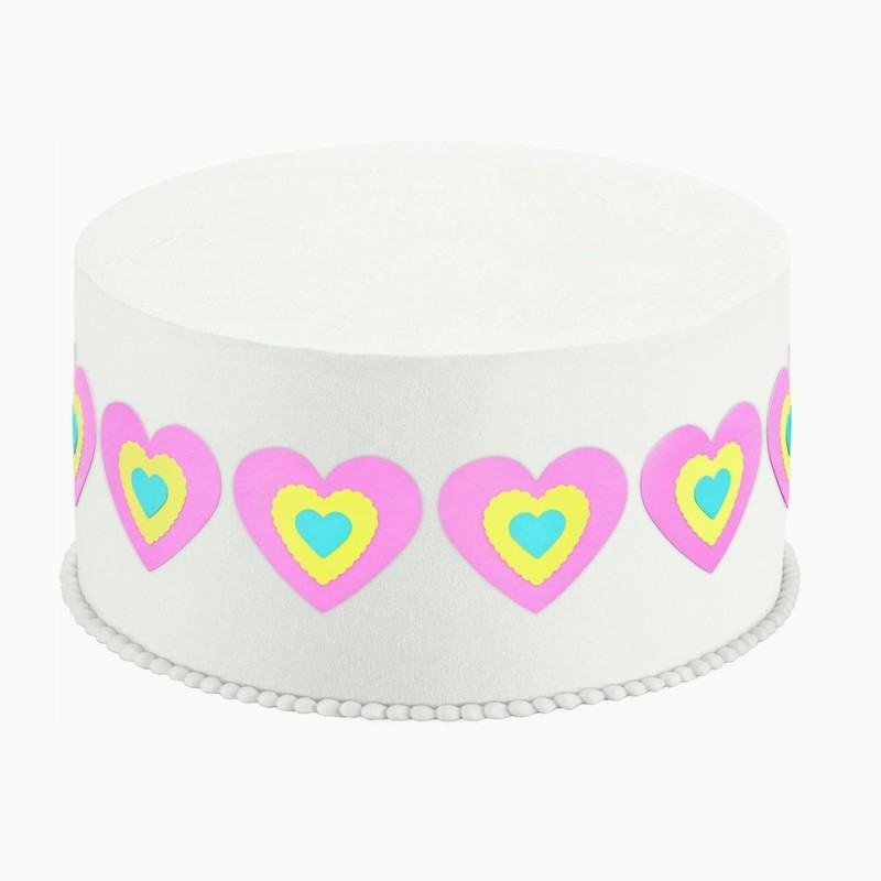 Wilton Cutting Insert Set Layered Hearts 3pc for Sugar Sheets & Gum Paste NEW gallery
