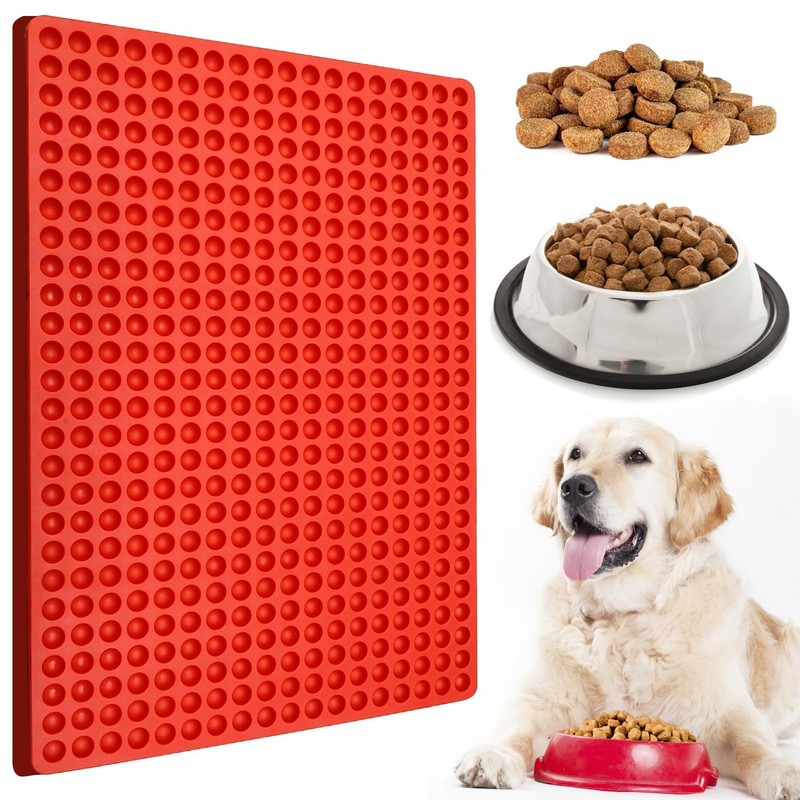 Palksky 468-Cavity Mini Round Silicone Mold/Chocolate Drops Mold/Dog Treats P…