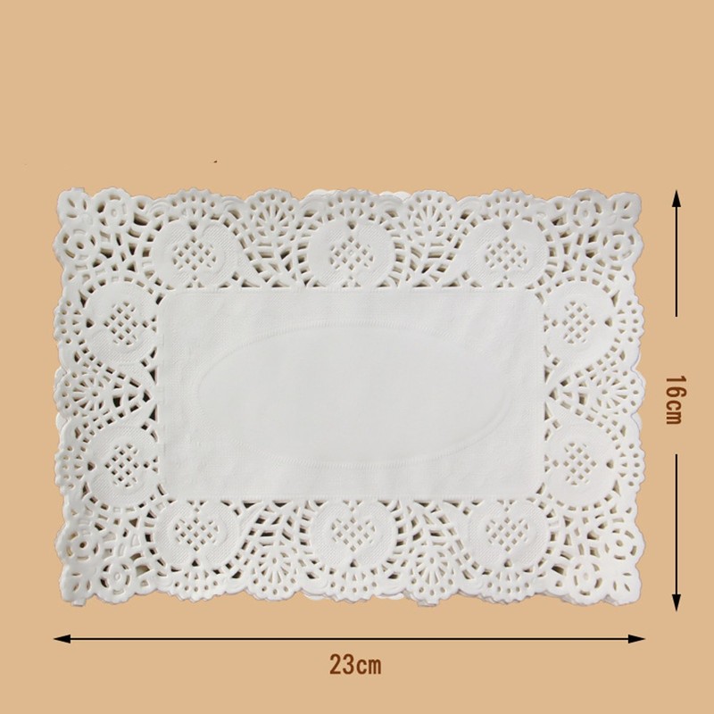 150Pcs Paper Lace Doilie Wedding Christmas Coasters Baking Craft Table Decor
