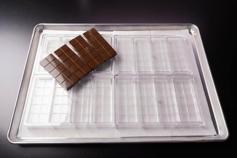 Bold Maker 120mL Dubai Chocolate Bar Mold - Makes 4 Bars gallery