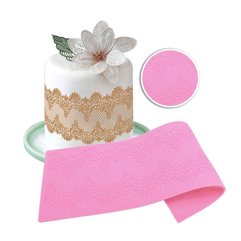 Lace Molds for Cake Decorating Lace Fondant Molds Silicone Lace Mats Molds gallery