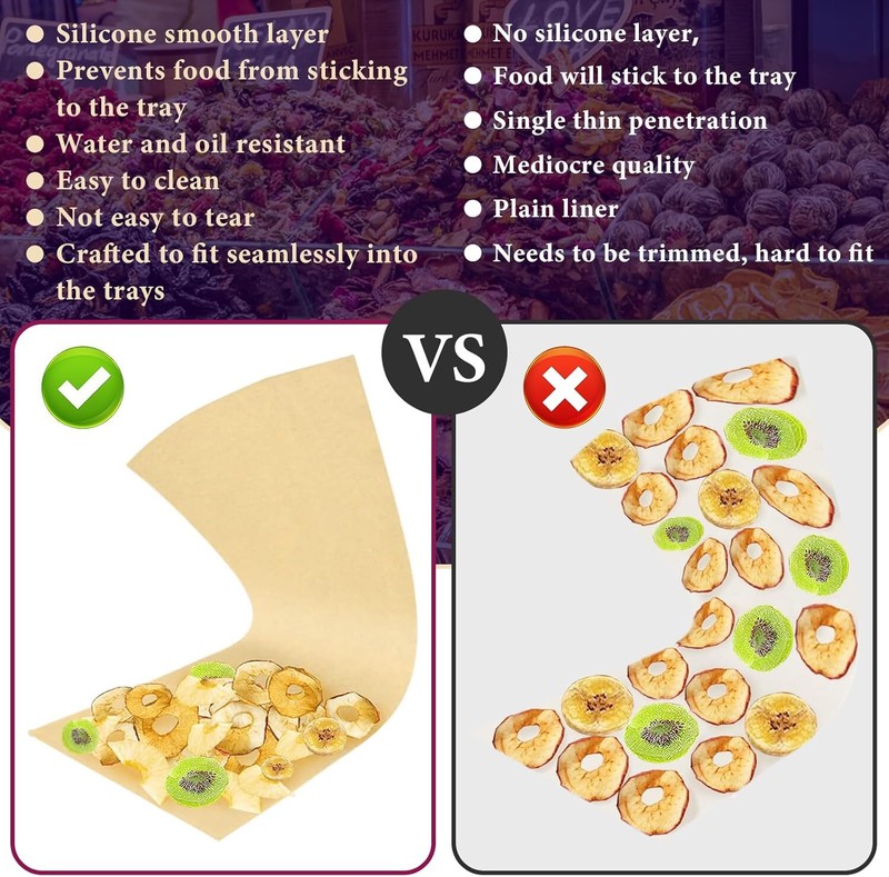 500 Packs Parchment Paper Sheets for Harvest Right Freeze Dryer - Medium gallery
