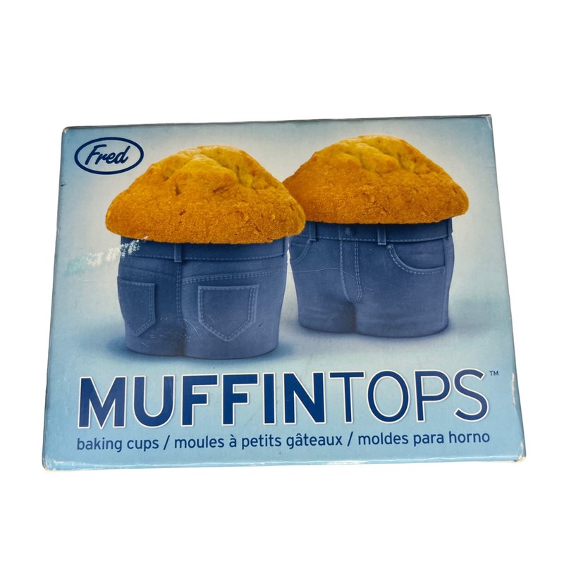 Genuine Fred – Muffin Tops Silicone Baking Cups (4pcs)