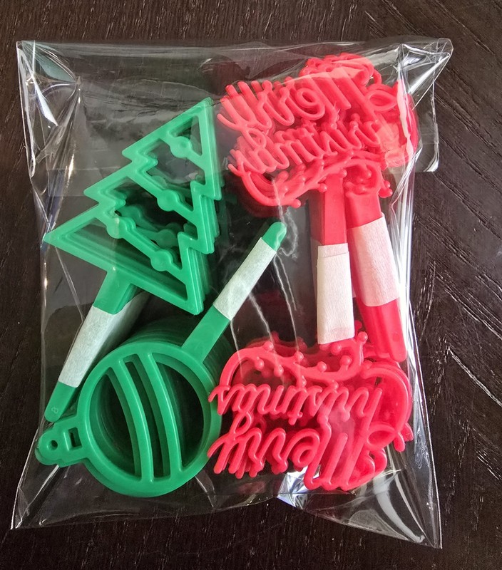 48 Pcs Merry Christmas, Christmas Tree, Ornament Cupcakes Pick by Decopac